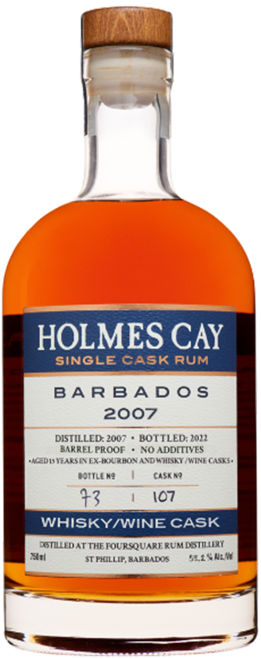 BARBADOS 2007 WHISKY WINE CASK