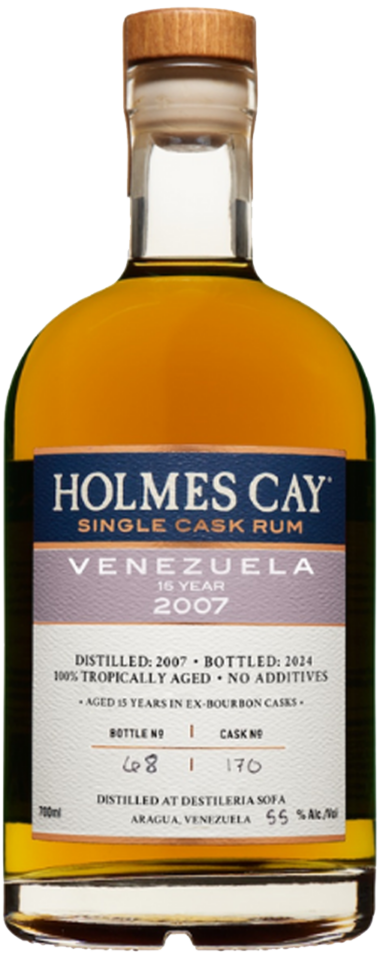 Venezuela 2007 Rum Bottle